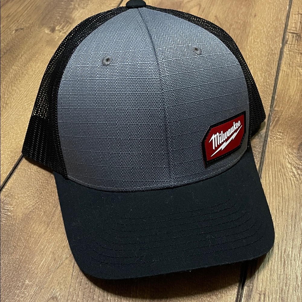 Milwaukee Gray and Black Trucker Hat